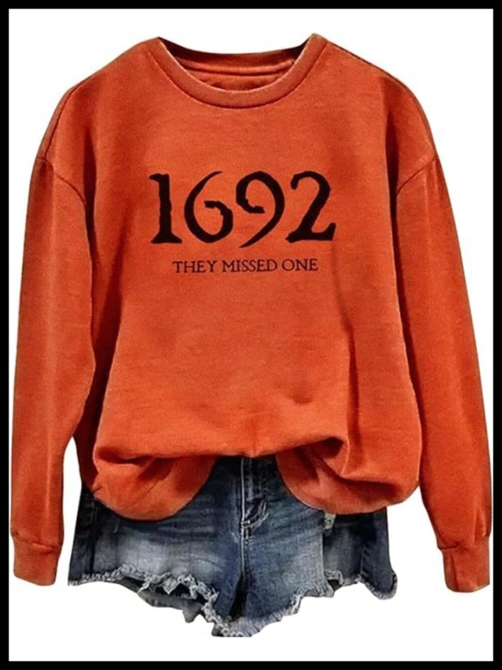 Funny Hocus Pocus Halloween Sweatshirt Women Cotton Blend Fall Pullover
